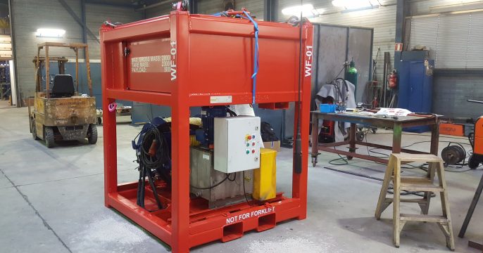 DNV-gekeurde lierframes geproduceerd door Elzinga Machinefabriek