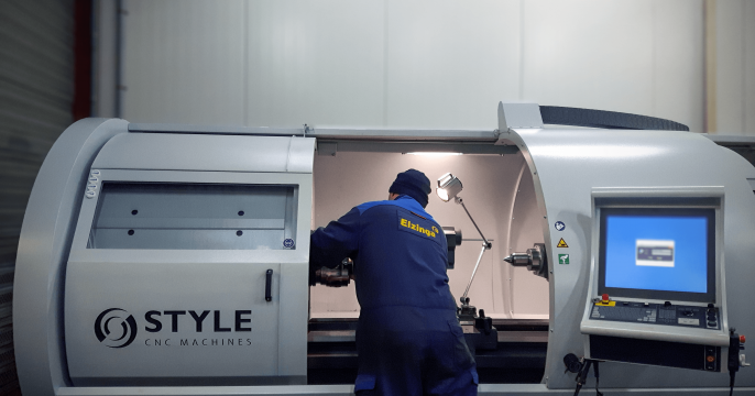 Nieuwe CNC draaibank voor Elzinga Machinefabriek